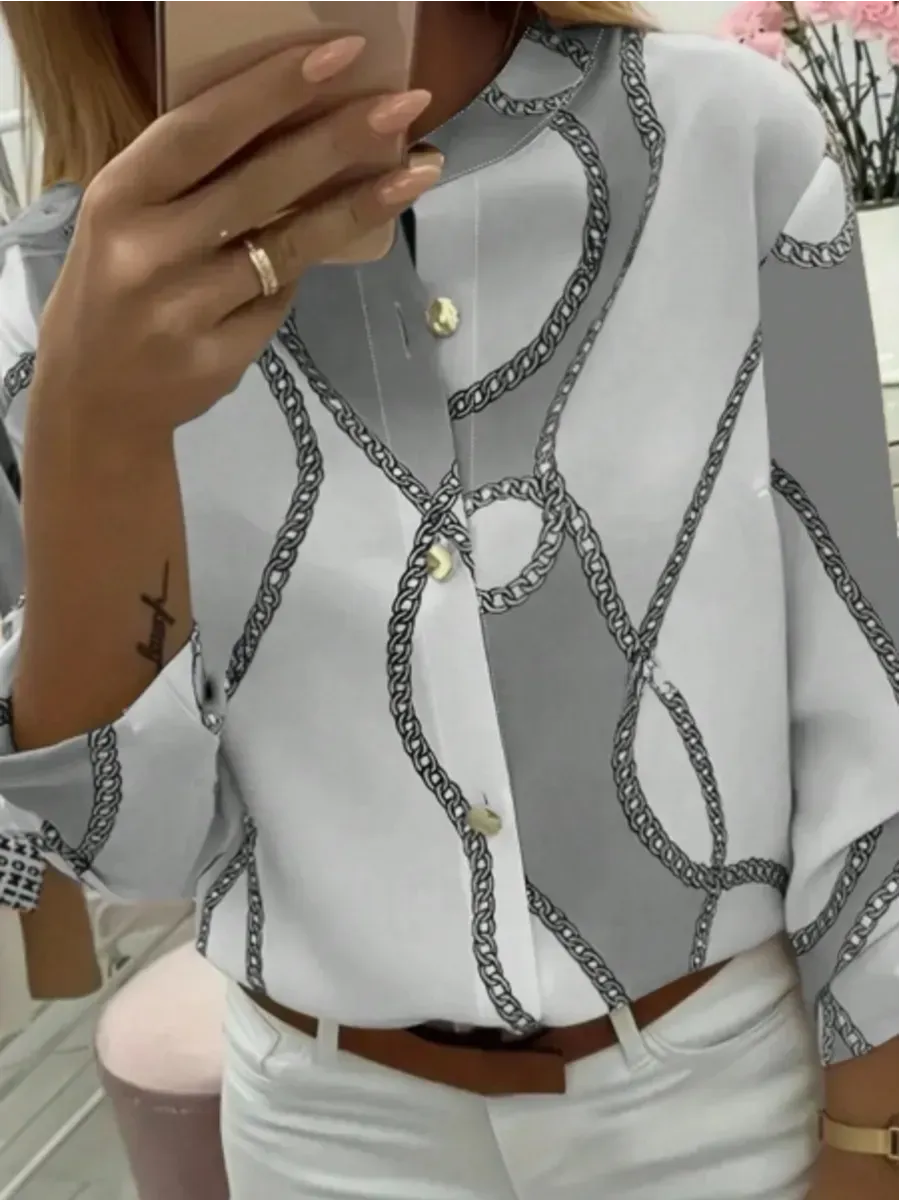 The Simone Asymmetric Blouse — Slate